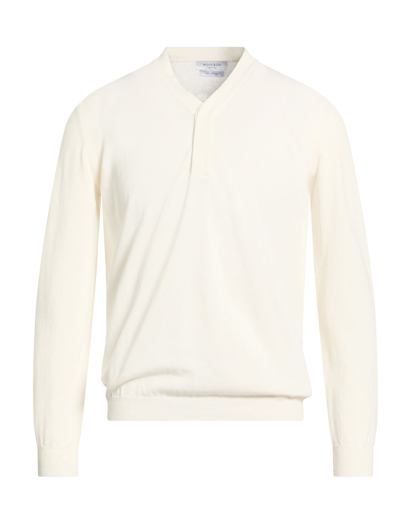 WOOL & CO Pullover Herren Elfenbein von WOOL & CO
