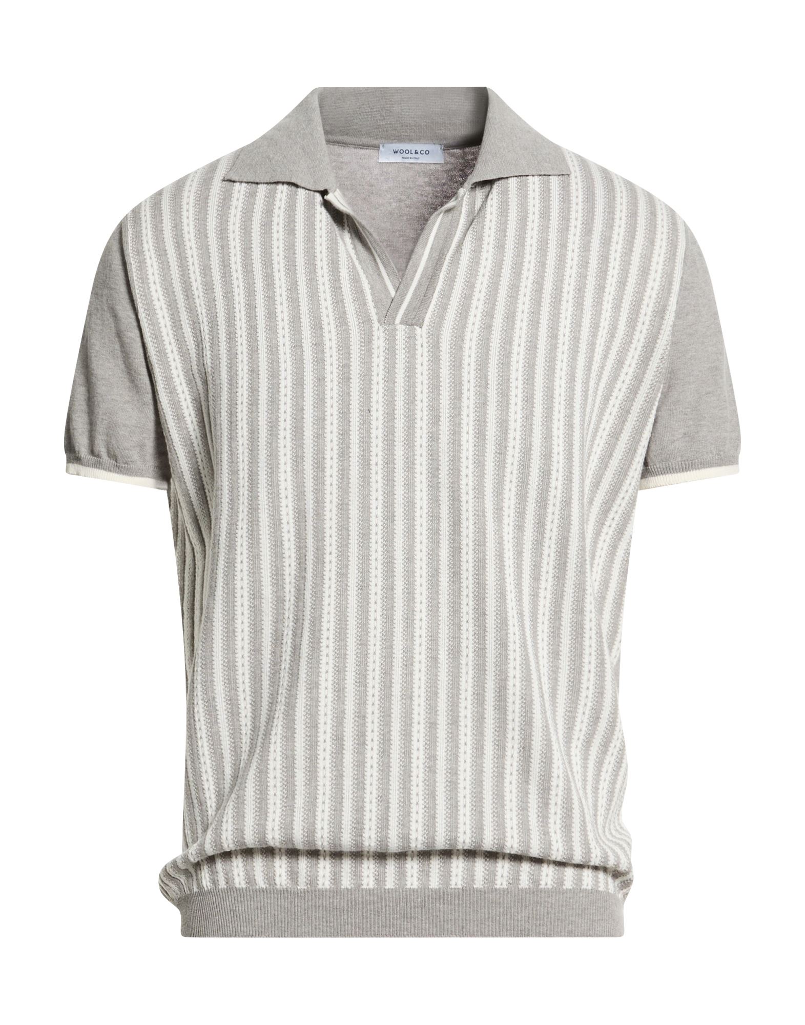 WOOL & CO Pullover Herren Grau von WOOL & CO