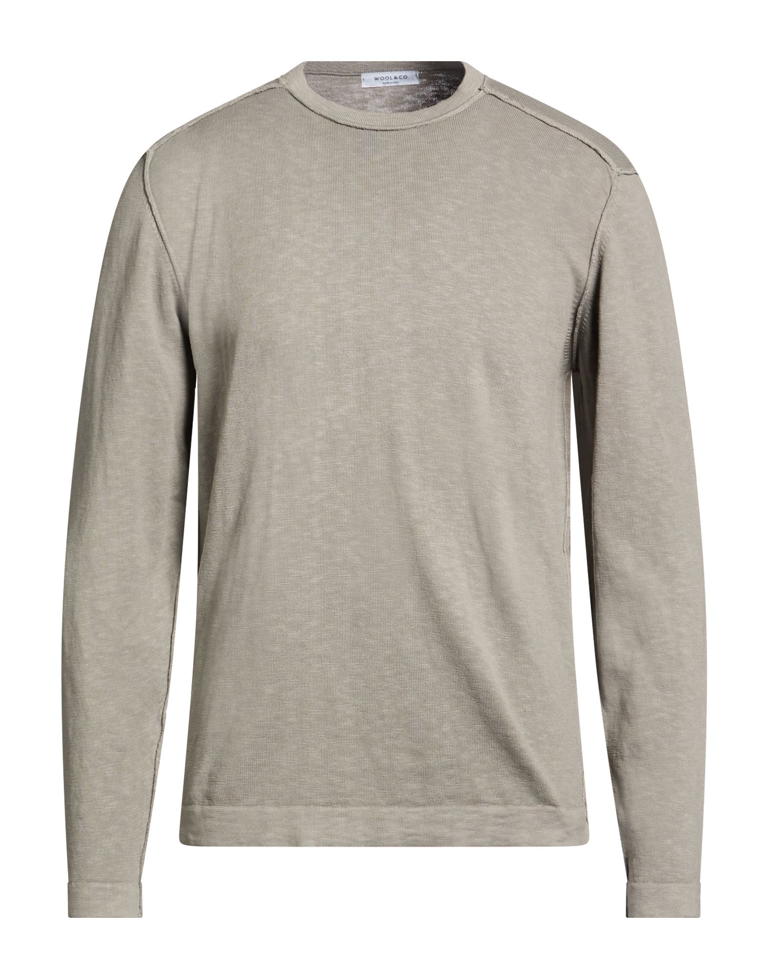 WOOL & CO Pullover Herren Grau von WOOL & CO