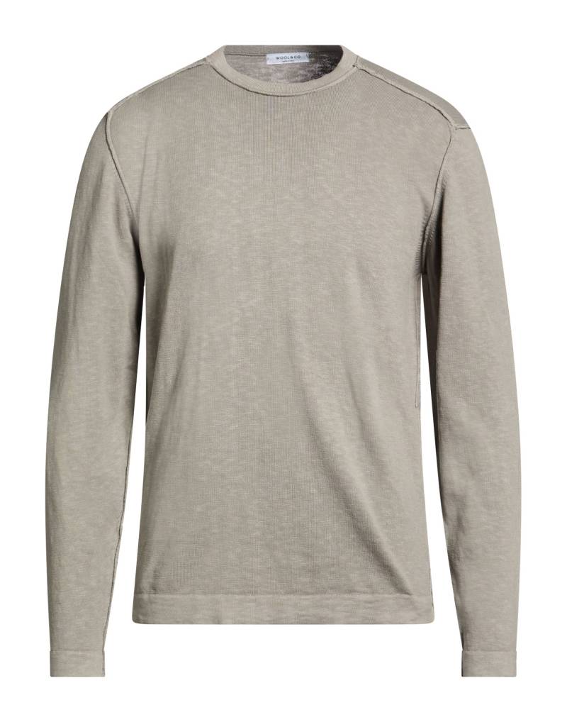 WOOL & CO Pullover Herren Grau von WOOL & CO