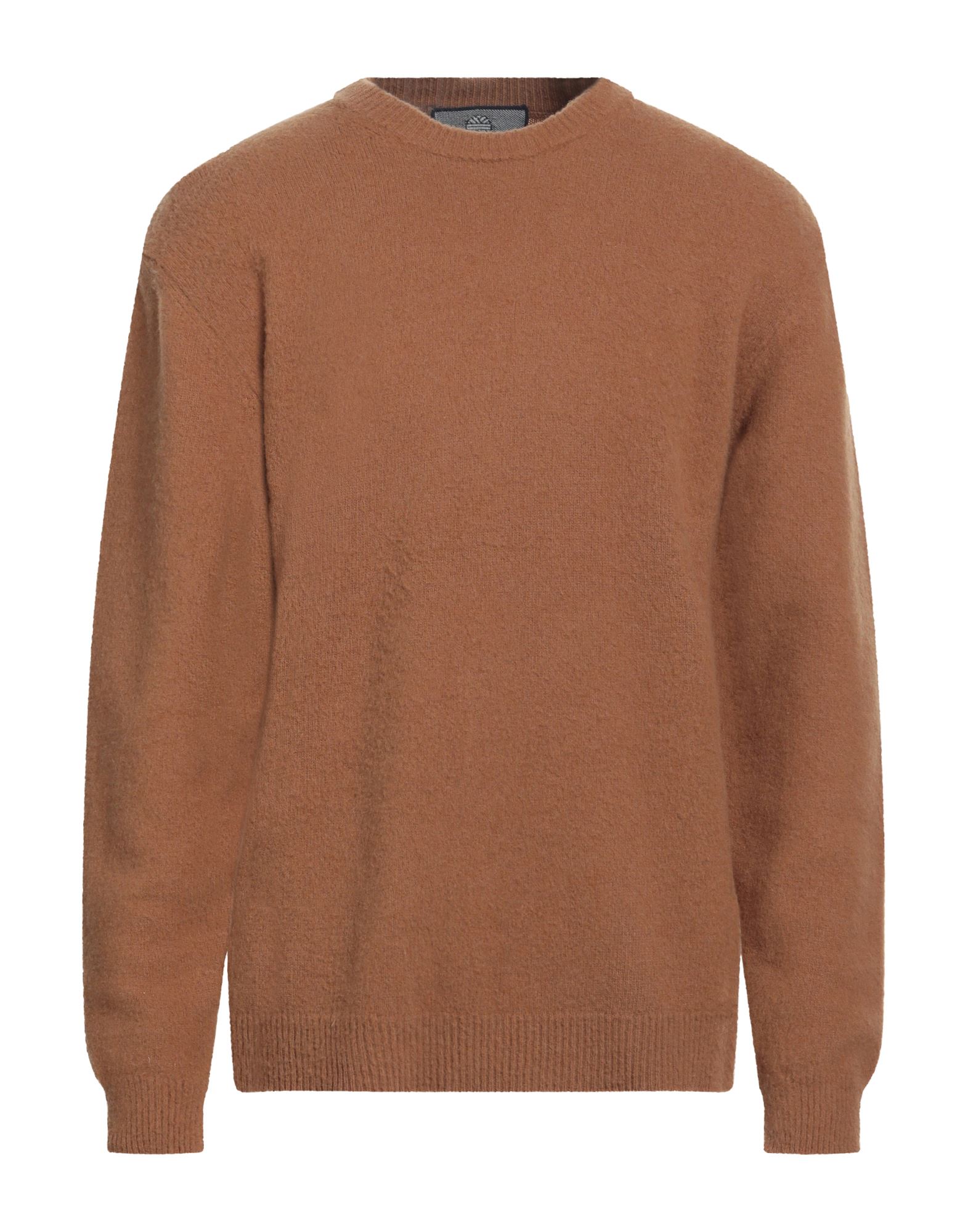 WOOL & CO Pullover Herren Kamel von WOOL & CO