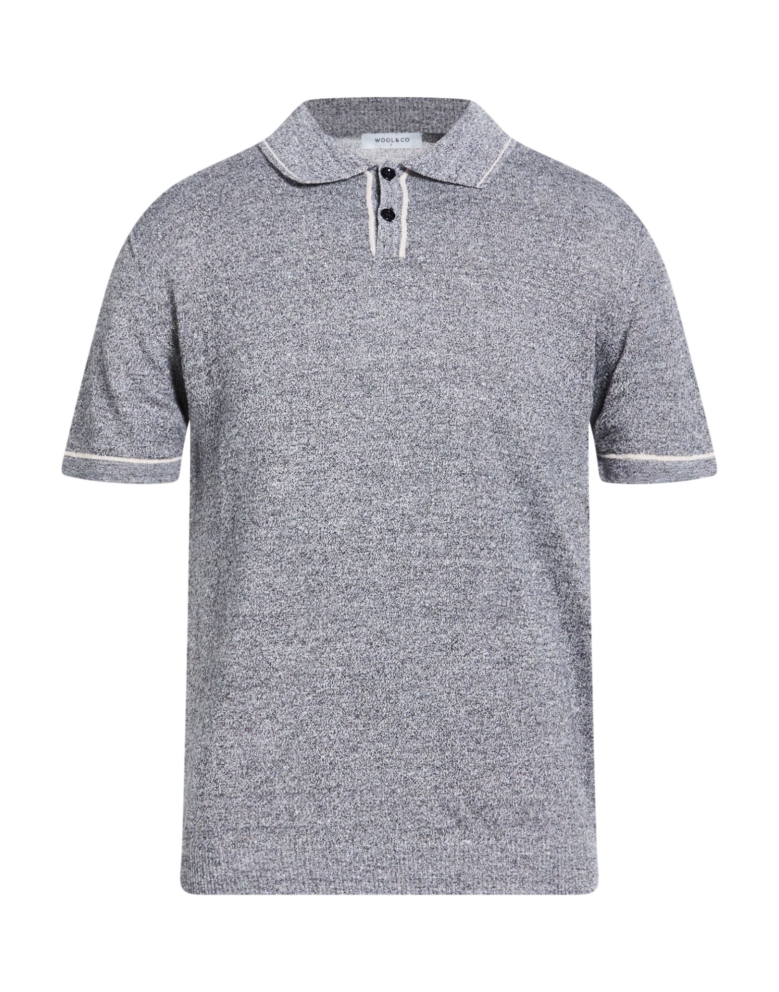 WOOL & CO Pullover Herren Marineblau von WOOL & CO