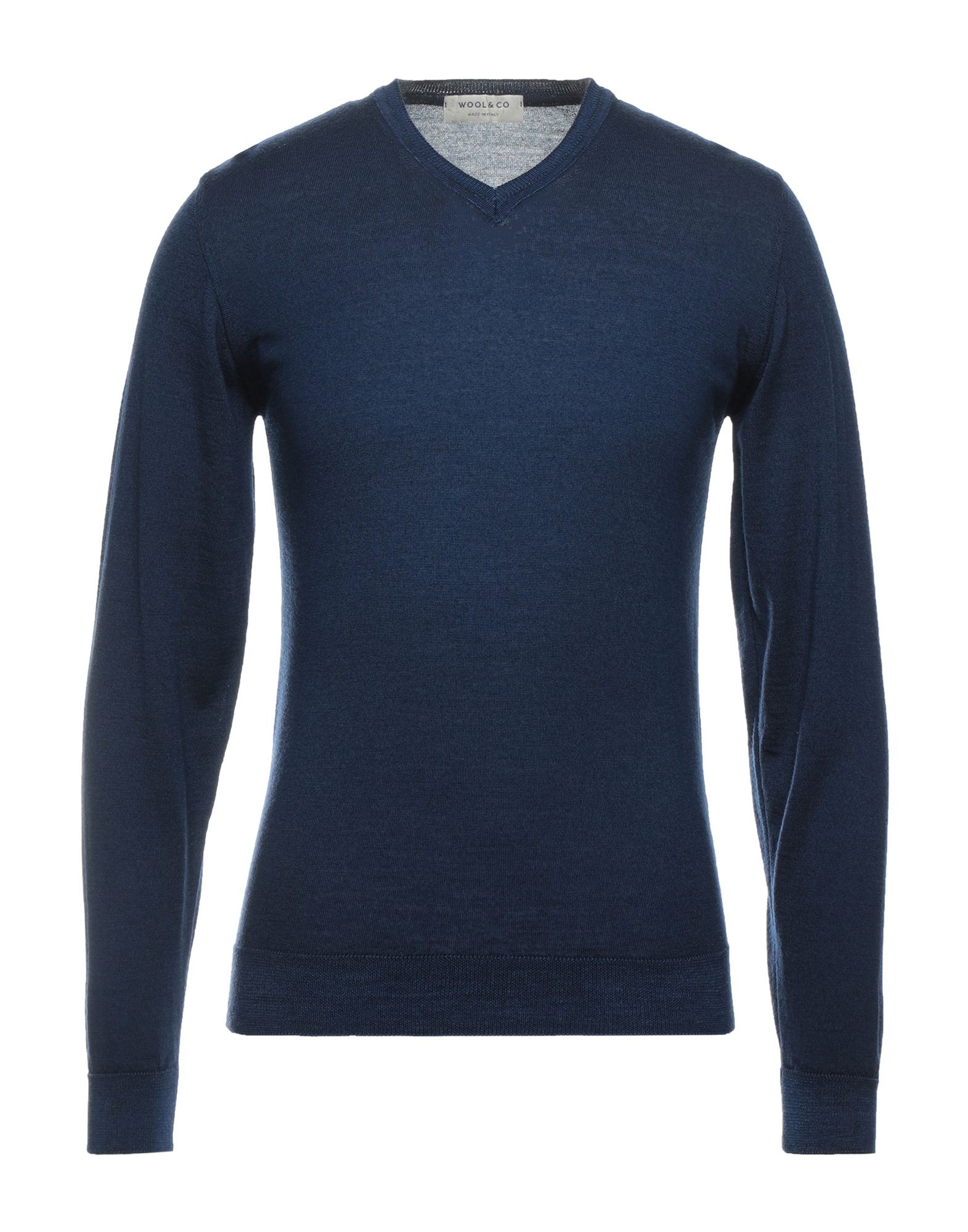 WOOL & CO Pullover Herren Nachtblau von WOOL & CO