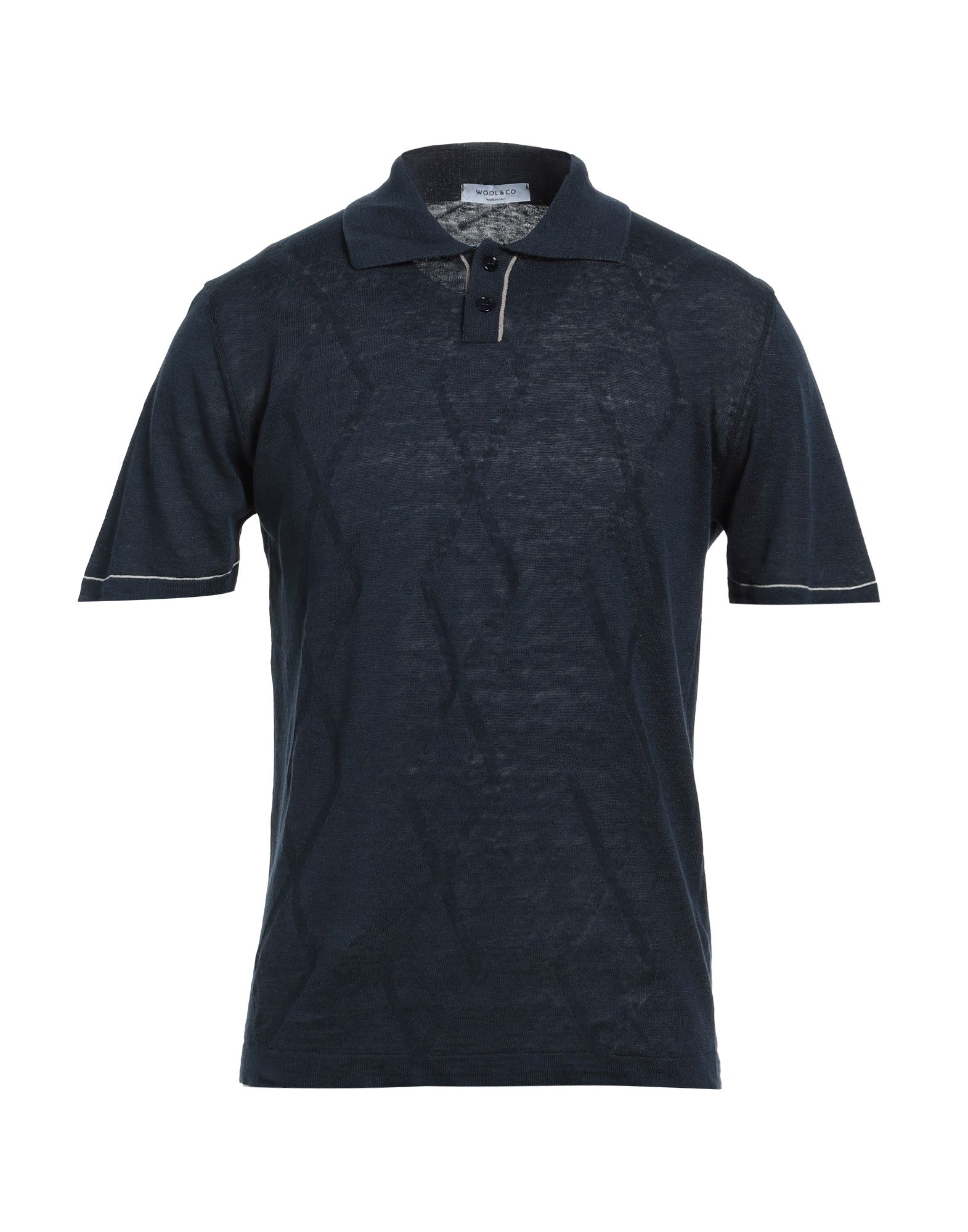 WOOL & CO Pullover Herren Nachtblau von WOOL & CO