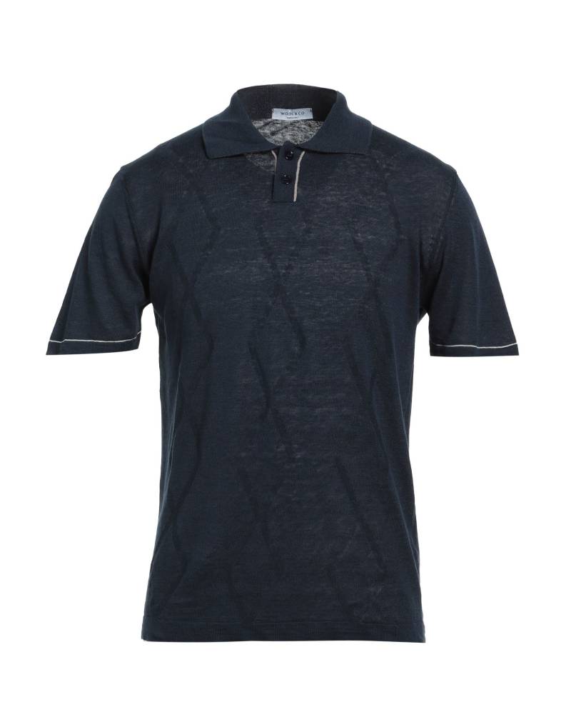 WOOL & CO Pullover Herren Nachtblau von WOOL & CO