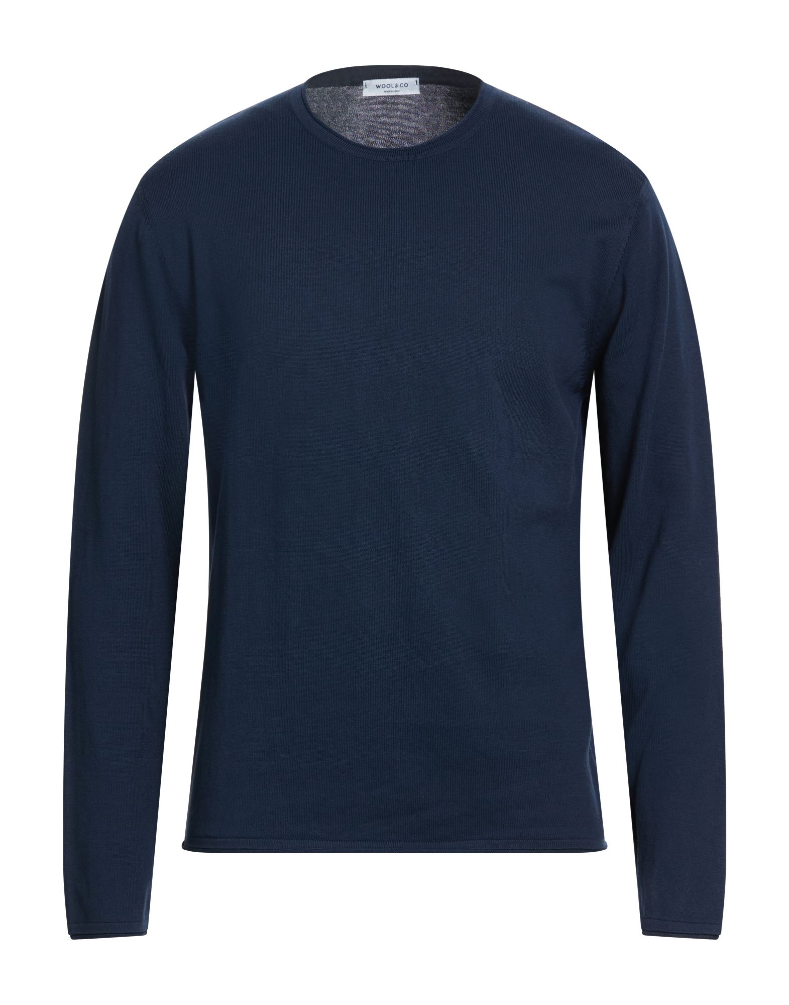 WOOL & CO Pullover Herren Nachtblau von WOOL & CO