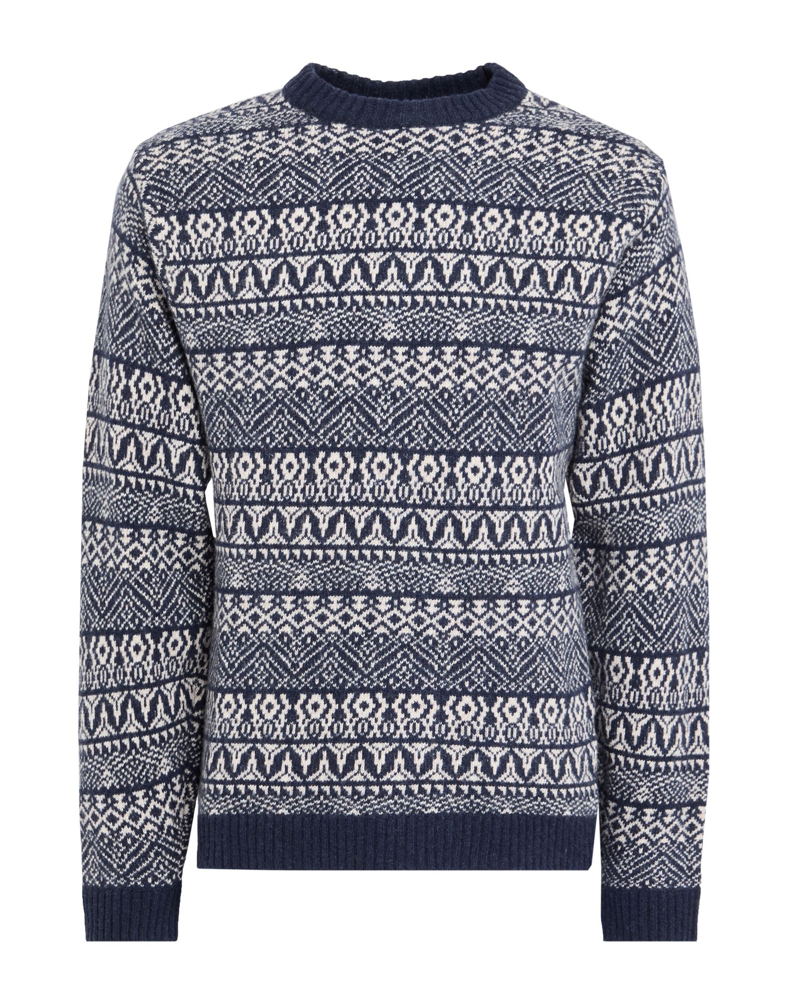 WOOL & CO Pullover Herren Nachtblau von WOOL & CO