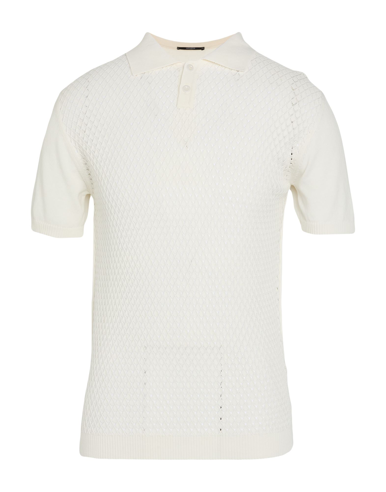 WOOL & CO Pullover Herren Off white von WOOL & CO