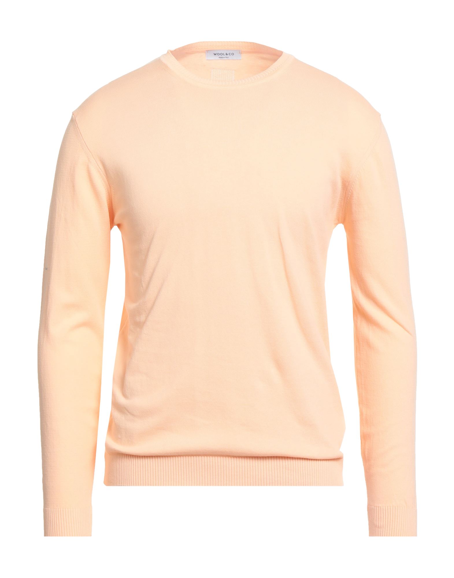 WOOL & CO Pullover Herren Pfirsich von WOOL & CO
