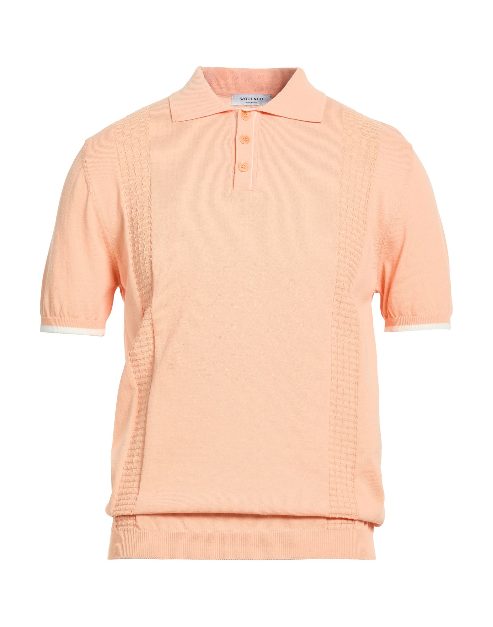 WOOL & CO Pullover Herren Pfirsich von WOOL & CO
