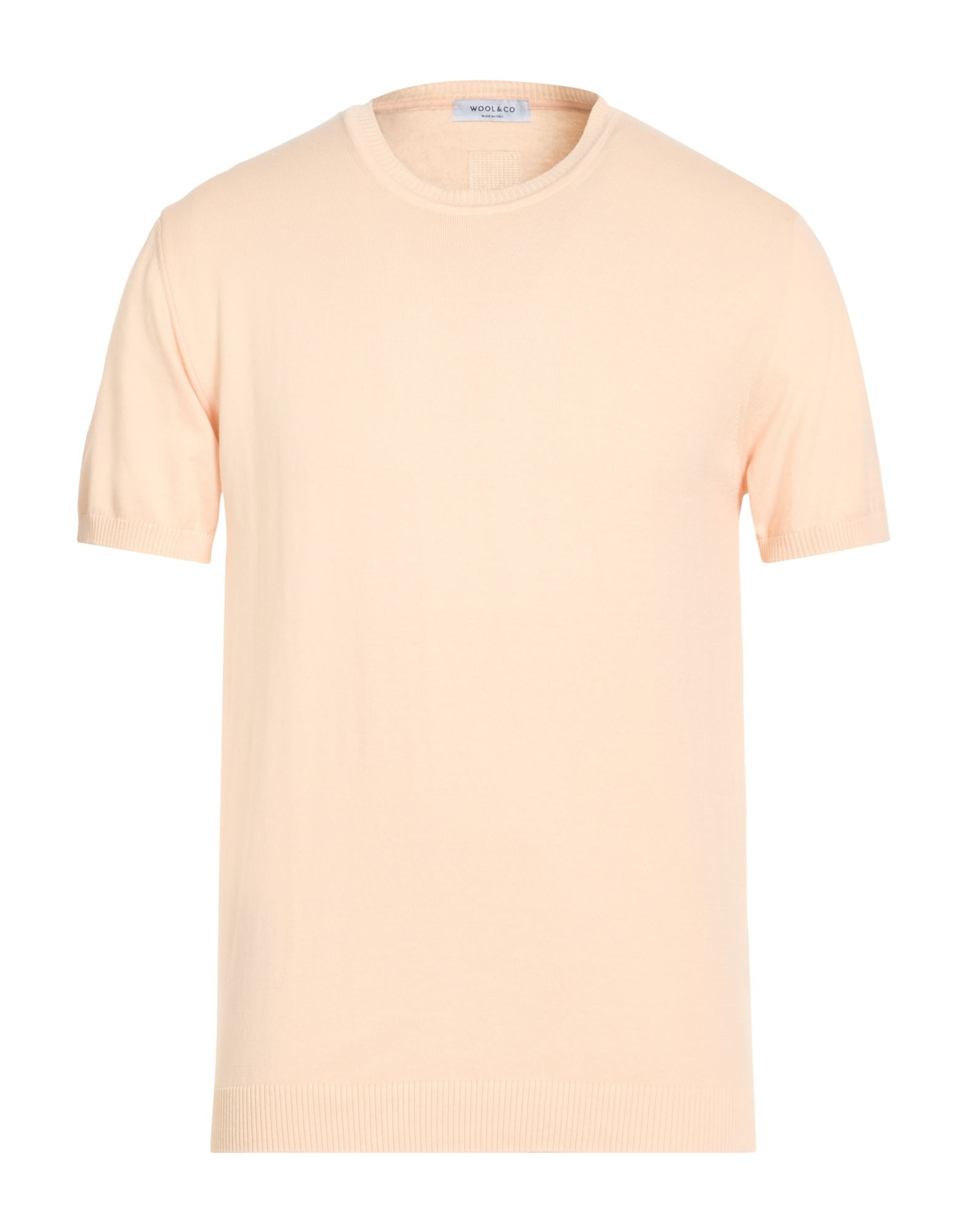 WOOL & CO Pullover Herren Pfirsich von WOOL & CO