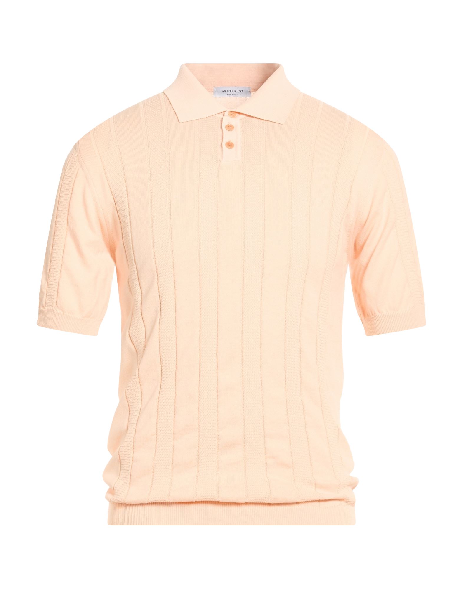 WOOL & CO Pullover Herren Pfirsich von WOOL & CO
