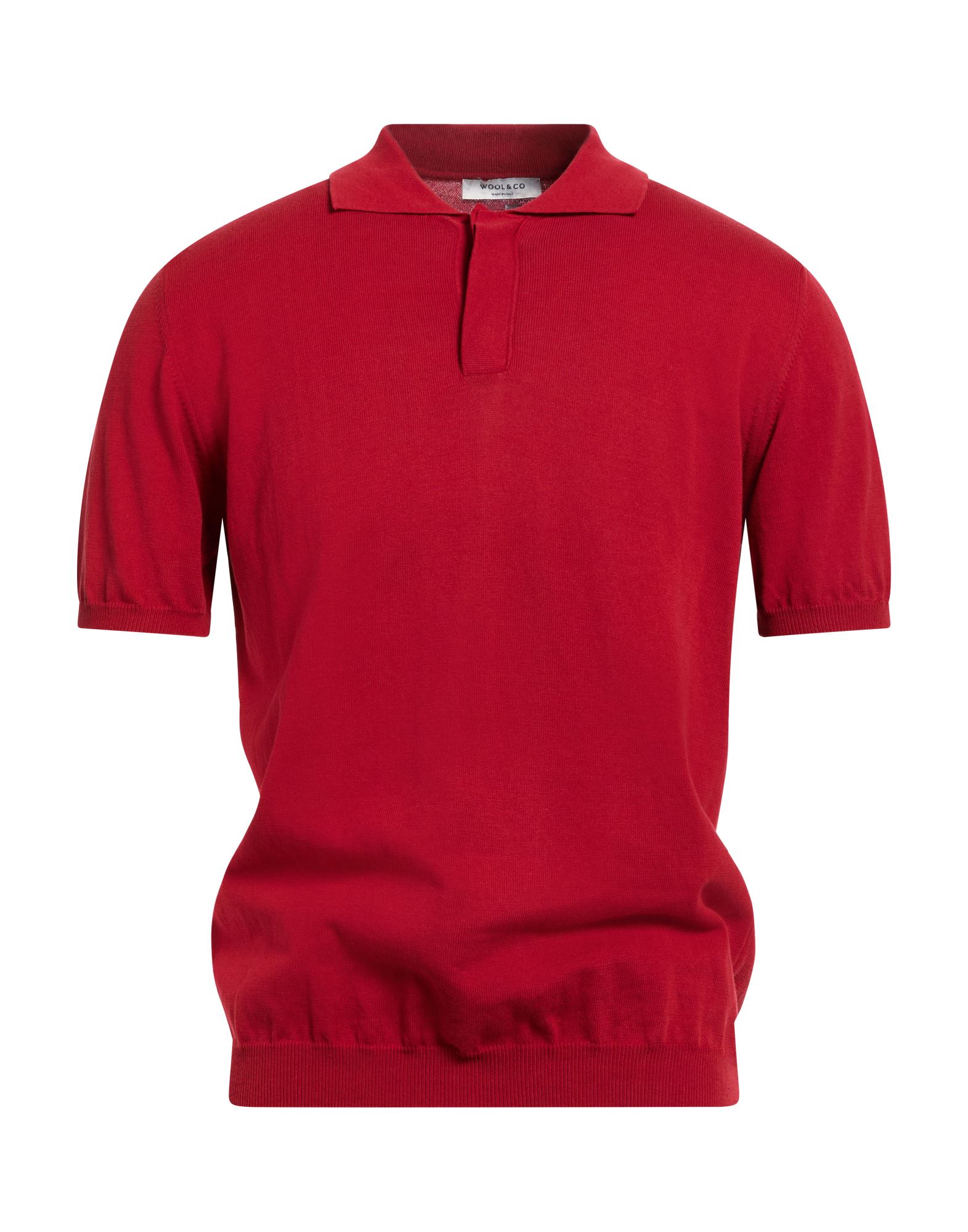 WOOL & CO Pullover Herren Rot von WOOL & CO