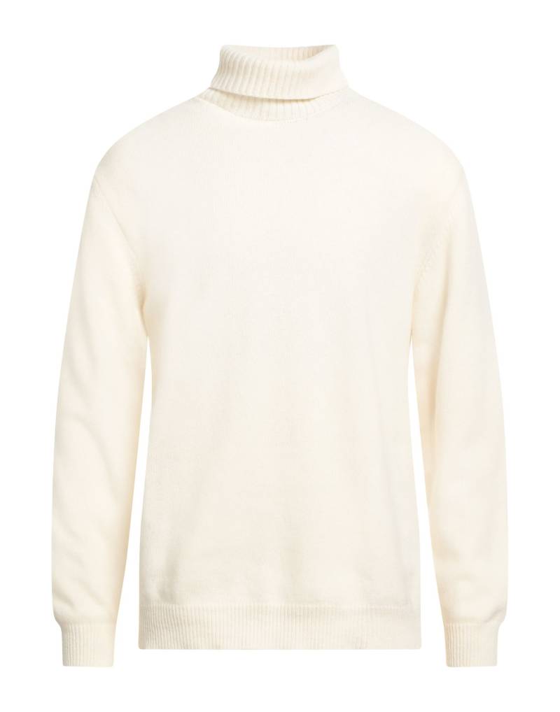 WOOL & CO Rollkragenpullover Herren Elfenbein von WOOL & CO