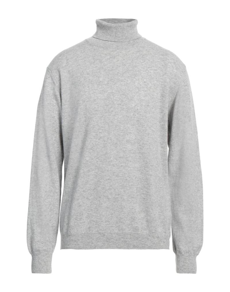 WOOL & CO Rollkragenpullover Herren Hellgrau von WOOL & CO