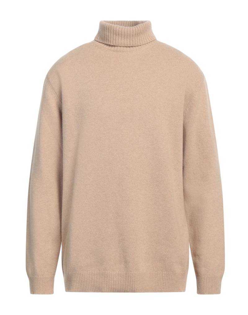 WOOL & CO Rollkragenpullover Herren Sand von WOOL & CO