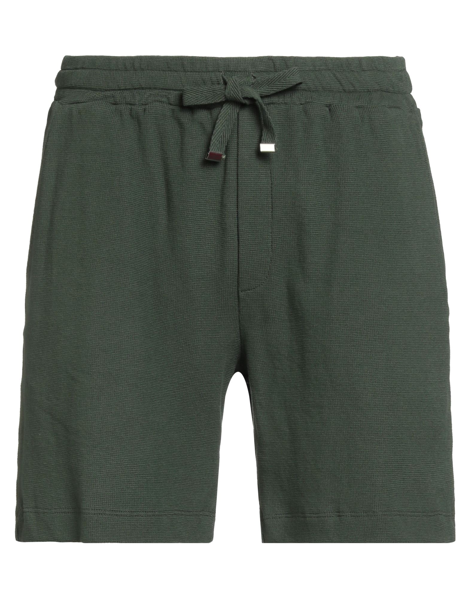 WOOL & CO Shorts & Bermudashorts Herren Dunkelgrün von WOOL & CO