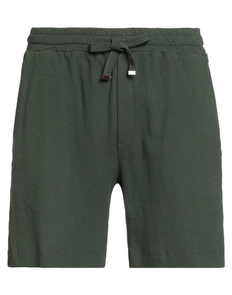 WOOL & CO Shorts & Bermudashorts Herren Dunkelgrün WOOL & CO Shorts & Bermudashorts Herren Dunkelgrün von WOOL & CO