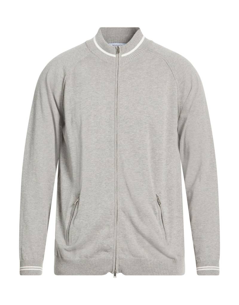 WOOL & CO Strickjacke Herren Grau von WOOL & CO