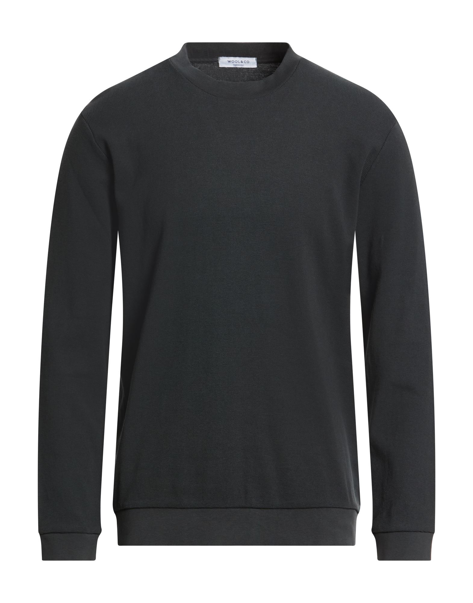 WOOL & CO Sweatshirt Herren Schwarz von WOOL & CO