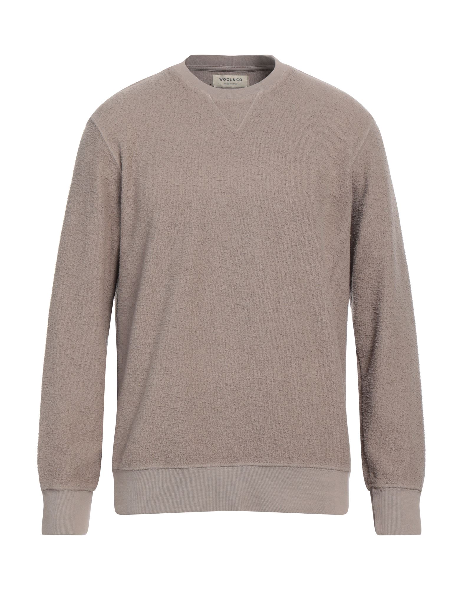 WOOL & CO Sweatshirt Herren Taubengrau von WOOL & CO