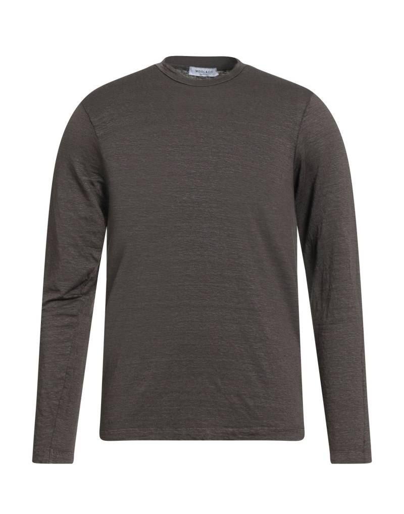 WOOL & CO T-shirts Herren Dunkelbraun WOOL & CO T-shirts Herren Dunkelbraun von WOOL & CO