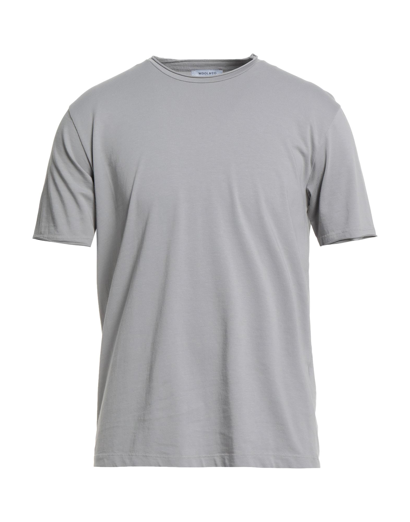 WOOL & CO T-shirts Herren Grau von WOOL & CO