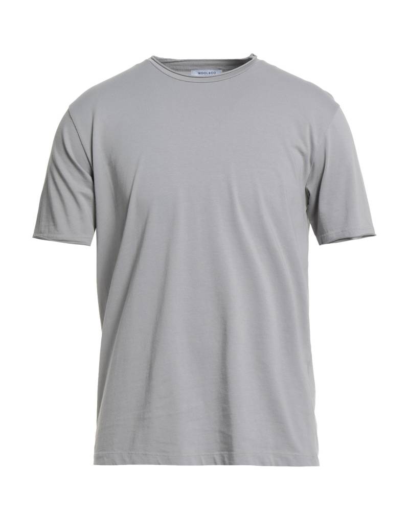 WOOL & CO T-shirts Herren Grau von WOOL & CO
