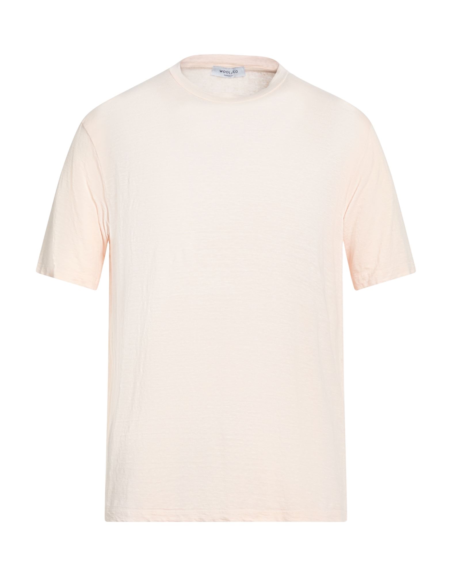 WOOL & CO T-shirts Herren Hellrosa von WOOL & CO