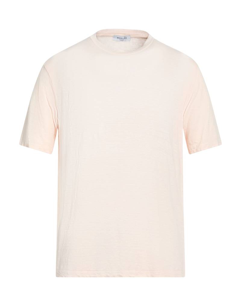 WOOL & CO T-shirts Herren Hellrosa von WOOL & CO