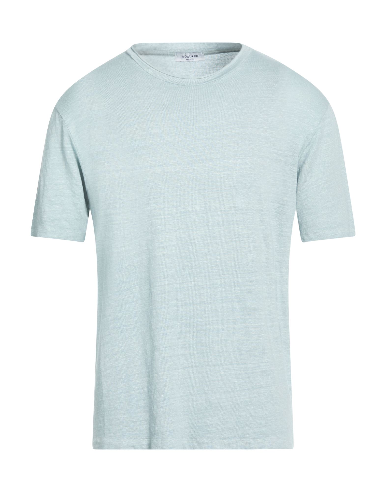 WOOL & CO T-shirts Herren Himmelblau von WOOL & CO