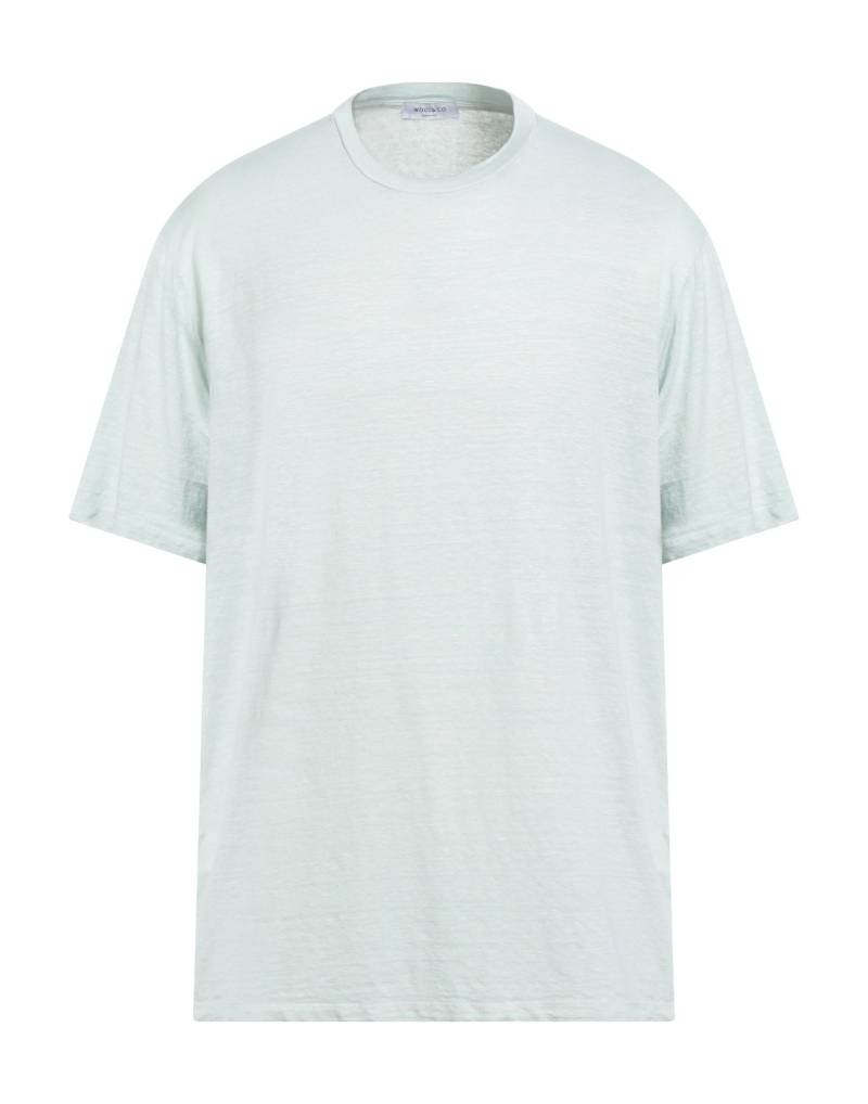 WOOL & CO T-shirts Herren Himmelblau von WOOL & CO