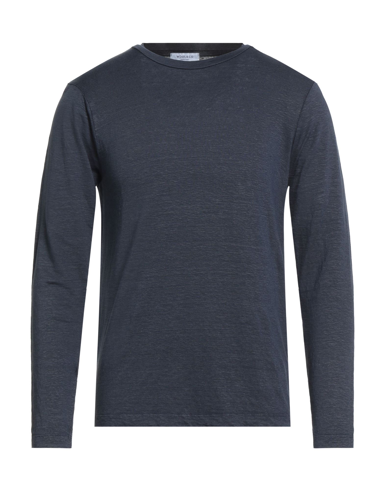 WOOL & CO T-shirts Herren Marineblau von WOOL & CO