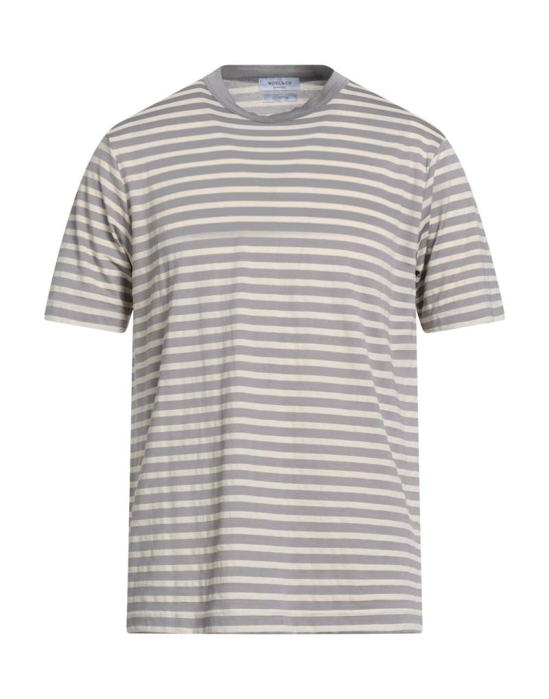 WOOL & CO T-shirts Herren Maulwurfsgrau von WOOL & CO