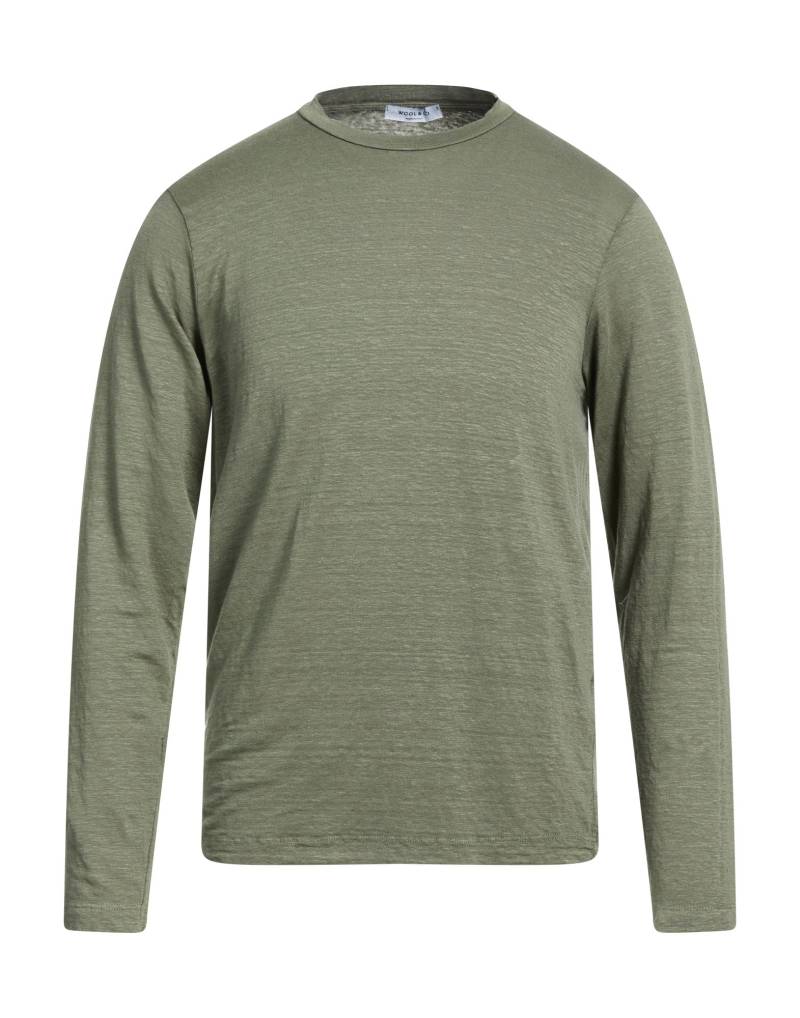 WOOL & CO T-shirts Herren Militärgrün WOOL & CO T-shirts Herren Militärgrün von WOOL & CO