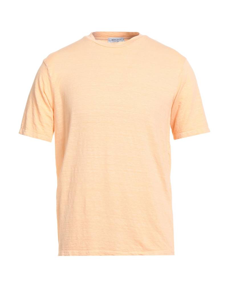 WOOL & CO T-shirts Herren Pfirsich von WOOL & CO