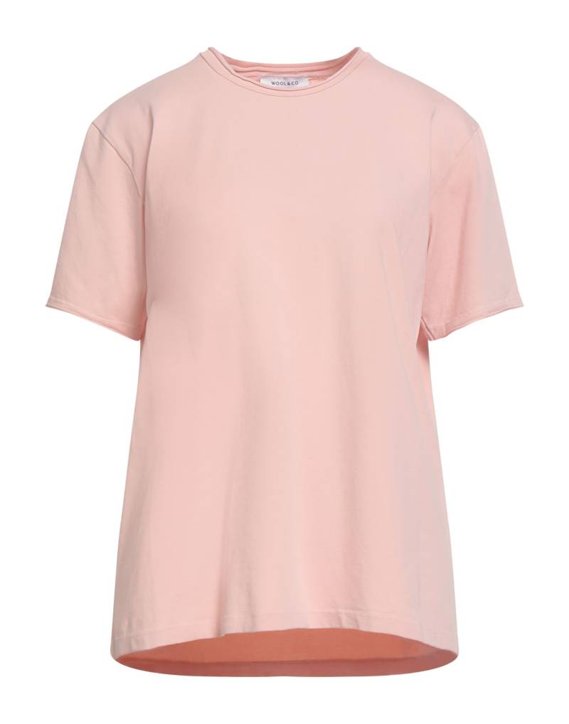 WOOL & CO T-shirts Herren Rosa WOOL & CO T-shirts Herren Rosa von WOOL & CO