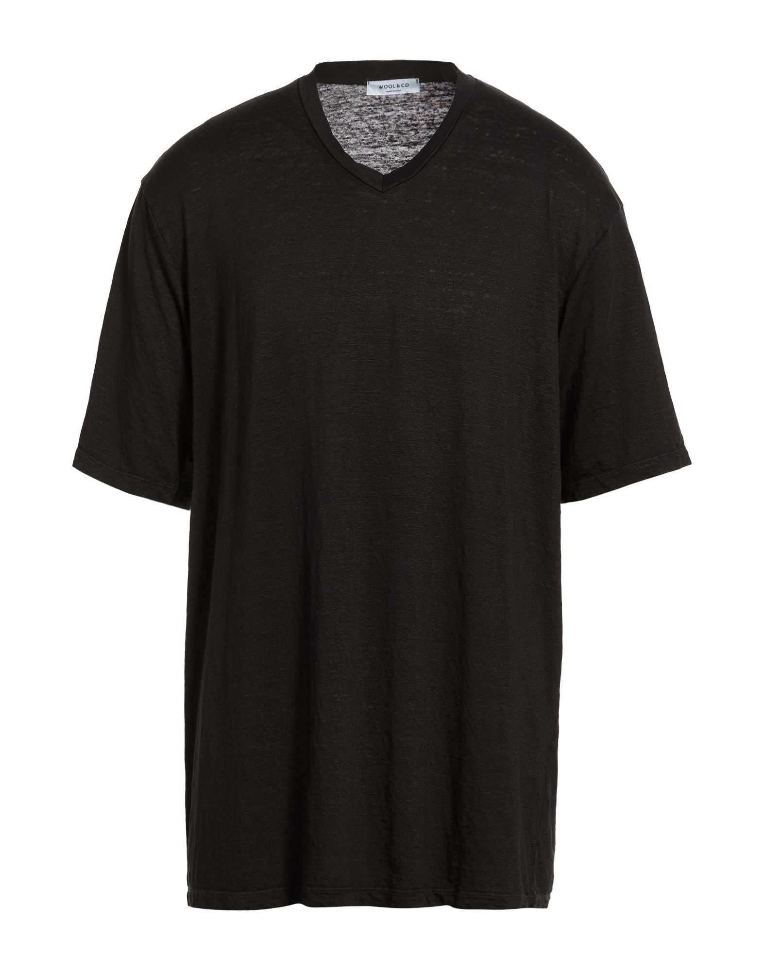WOOL & CO T-shirts Herren Schwarz von WOOL & CO