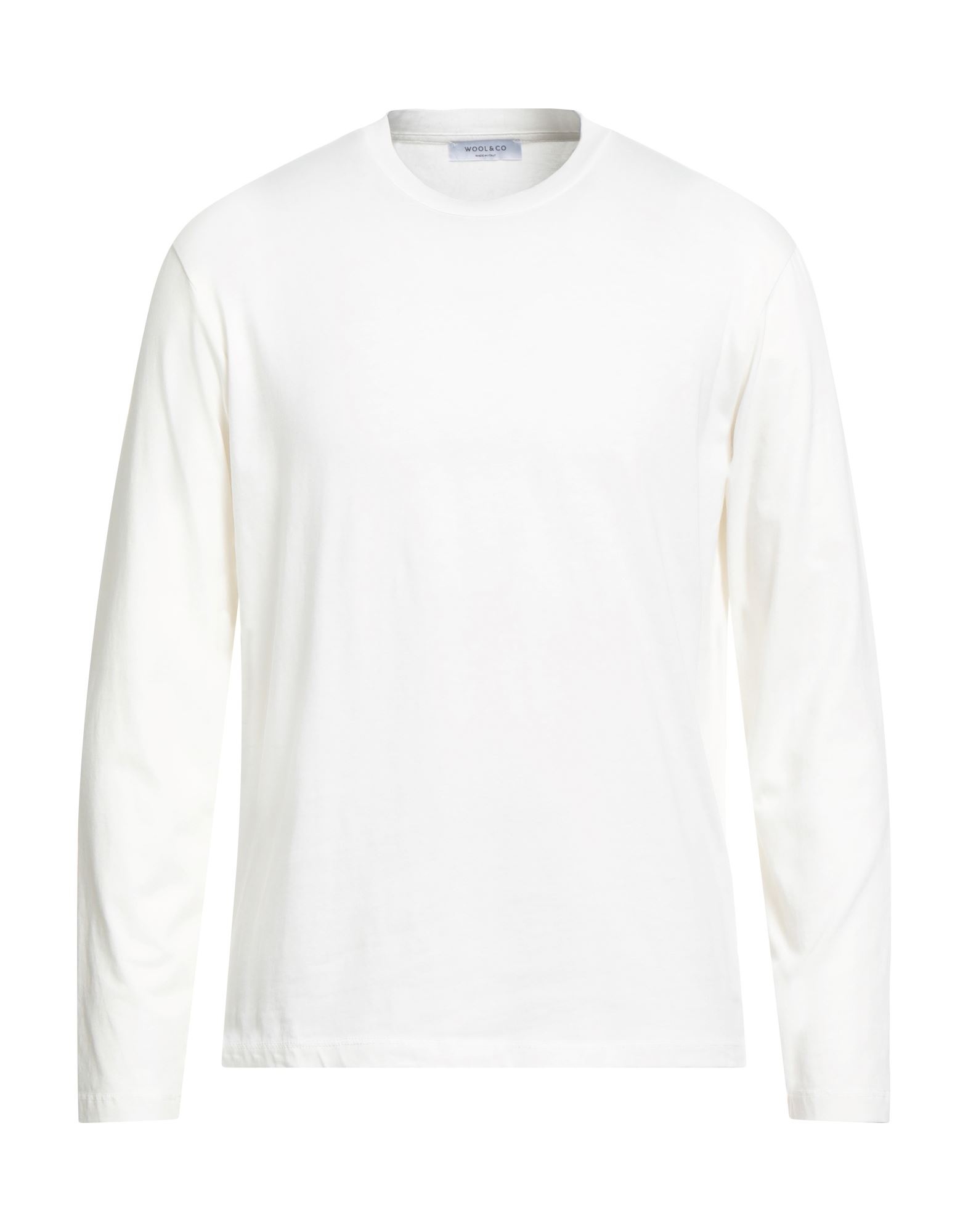 WOOL & CO T-shirts Herren Weiß von WOOL & CO