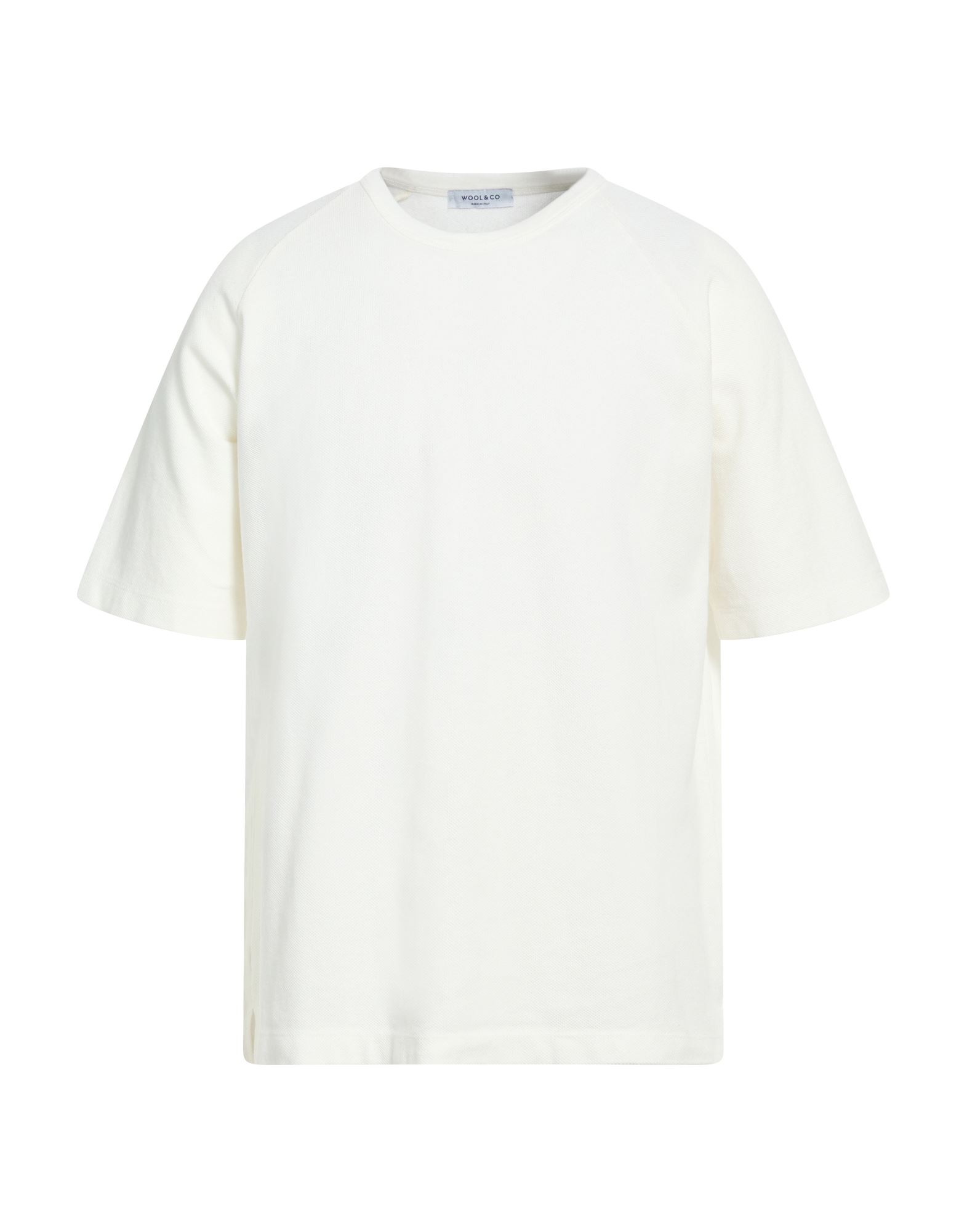 WOOL & CO T-shirts Herren Weiß von WOOL & CO