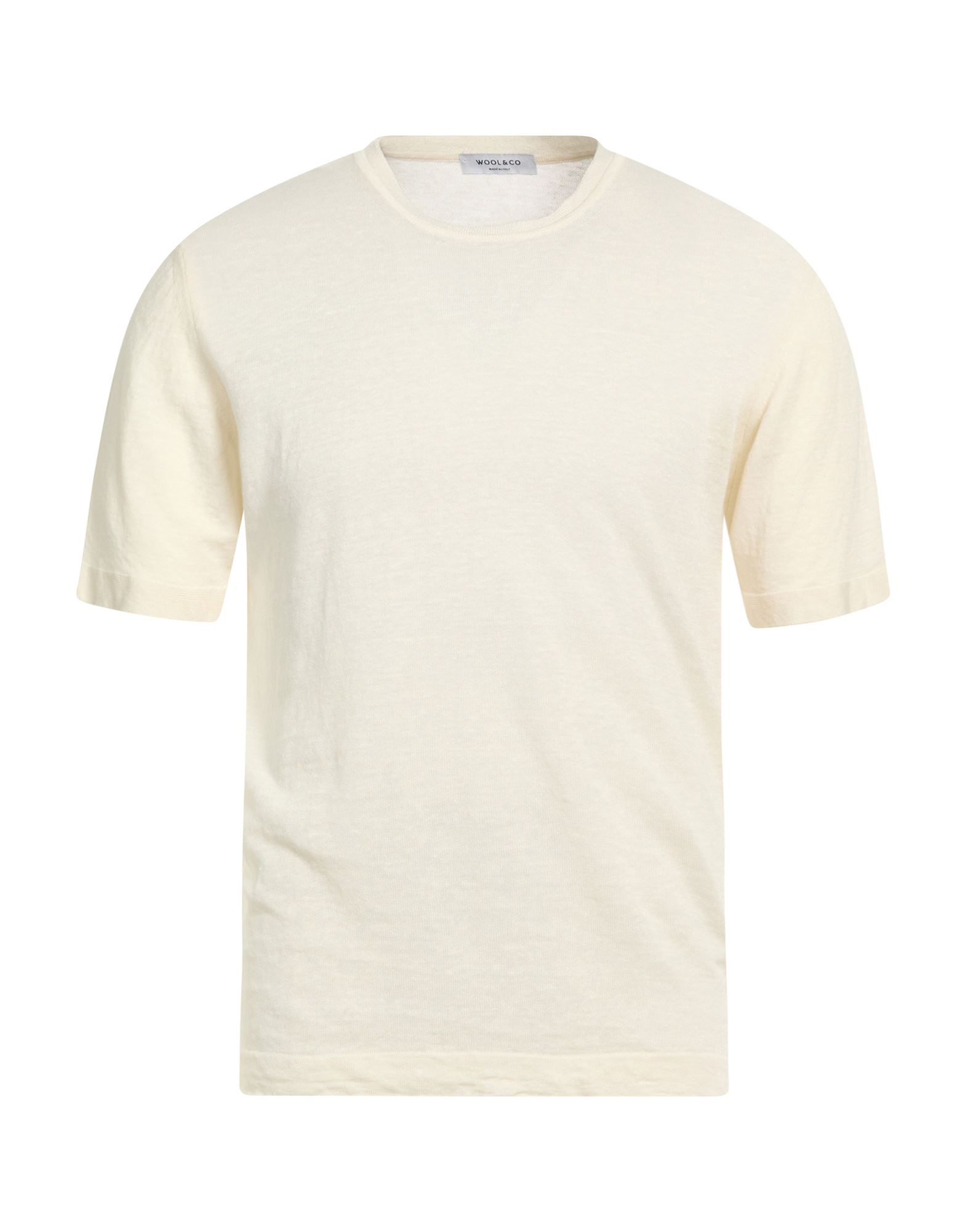 WOOL & CO T-shirts Herren Weiß von WOOL & CO