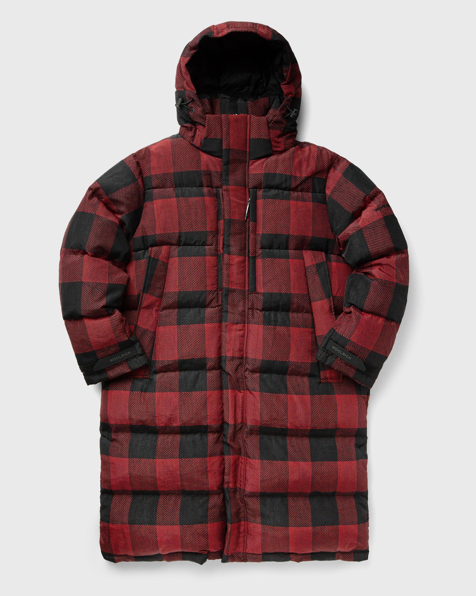 WOOLRICH BLACK LABEL - BUFFALO CHECK LONG PARKA men Parkas red in Größe:S WOOLRICH BLACK LABEL - BUFFALO CHECK LONG PARKA men Parkas red in Größe:S von WOOLRICH