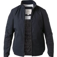 WOOLRICH Herren Daunenjacke blau Mikrofaser unifarben von WOOLRICH