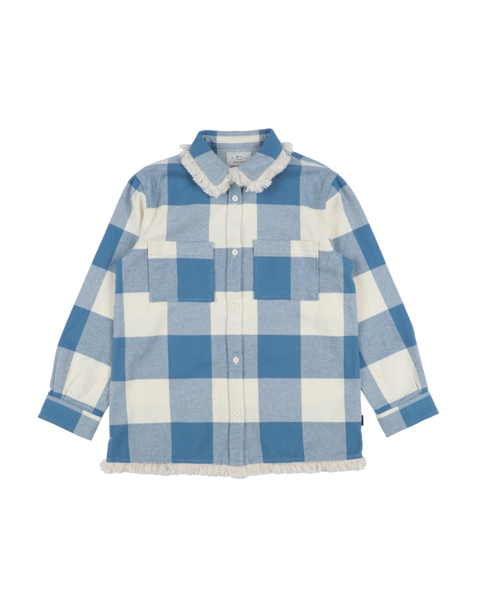 WOOLRICH Hemd Kinder Blaugrau von WOOLRICH