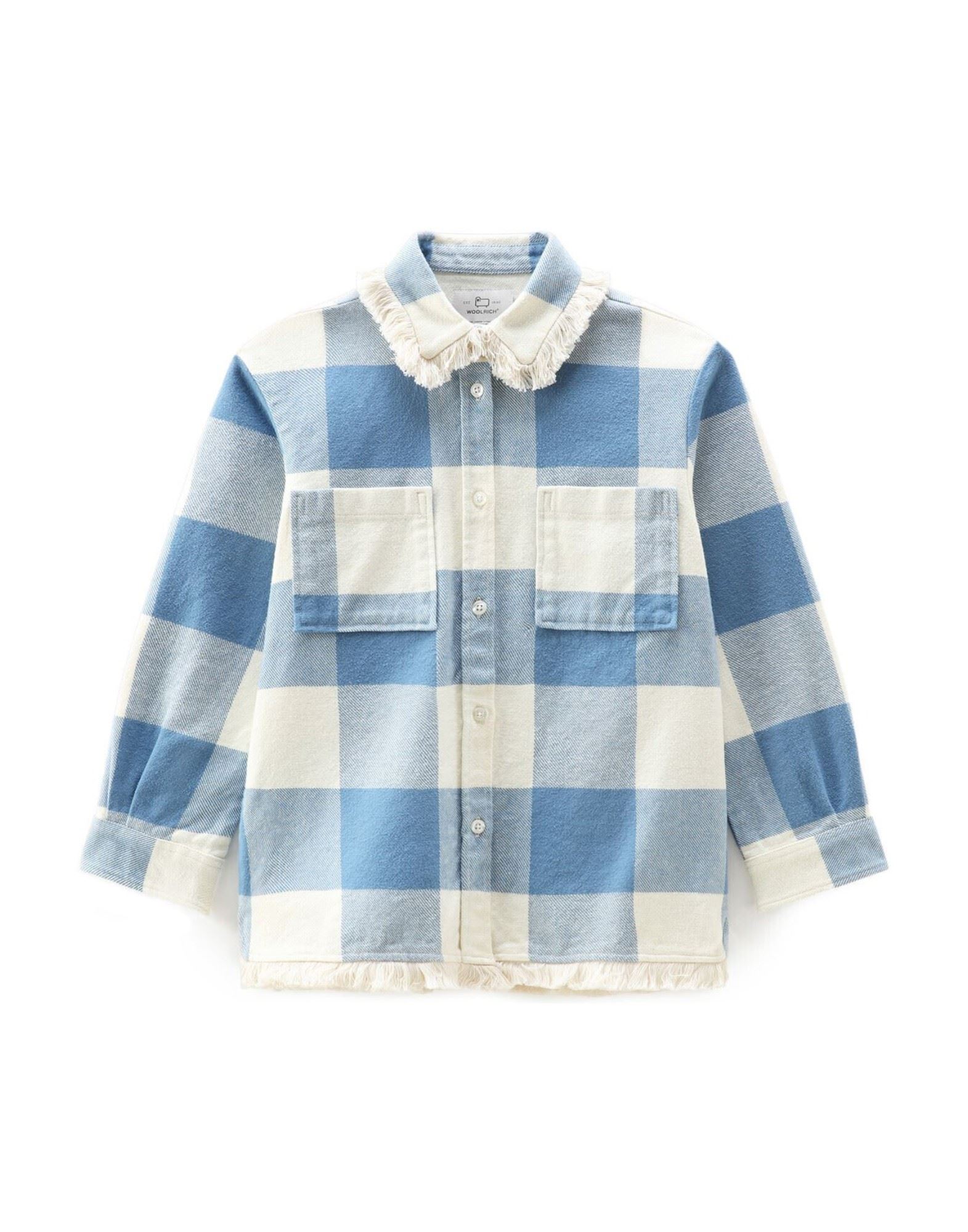 WOOLRICH Hemd Kinder Hellgrau von WOOLRICH