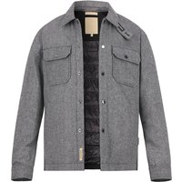 WOOLRICH Herren Overshirt grau gemustert von WOOLRICH