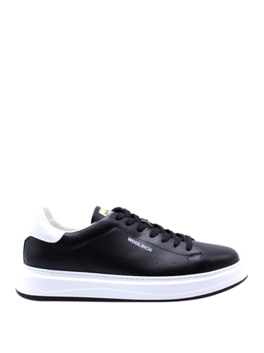 WOOLRICH Herren-Sneaker - Schwarz Modell WFM251010 WFM251010 Leder, Schwarz , 40 EU von WOOLRICH