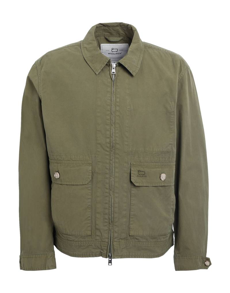 WOOLRICH Jacke & Anorak Herren Militärgrün von WOOLRICH