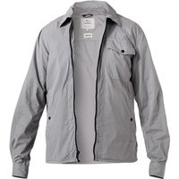 WOOLRICH Herren Overshirt grau unifarben von WOOLRICH