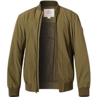 WOOLRICH Herren Blouson grün Mikrofaser unifarben von WOOLRICH